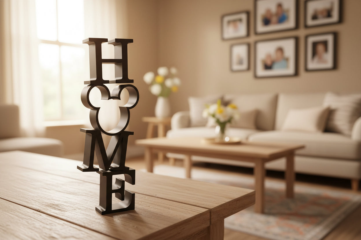 Disney Themed Home Sign