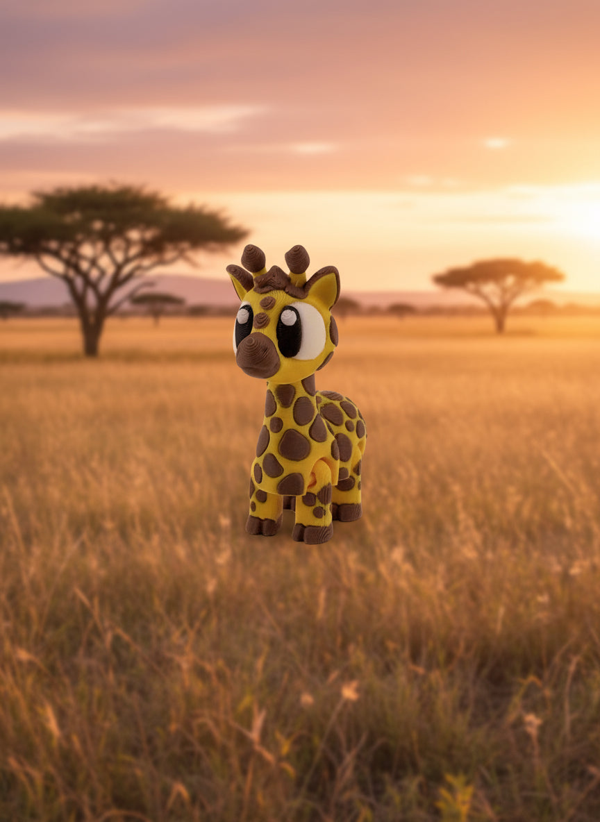 Miniature Articulated Giraffe