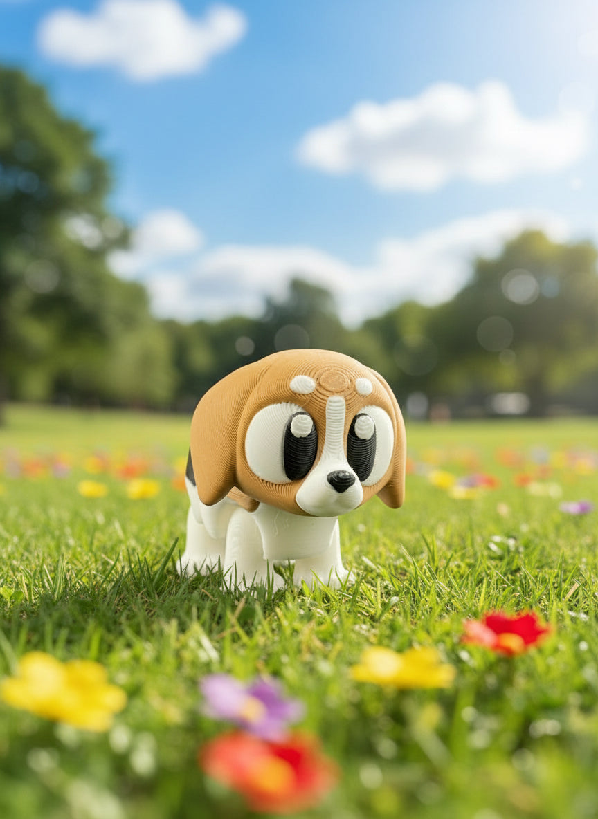 Miniature Articulated Beagle