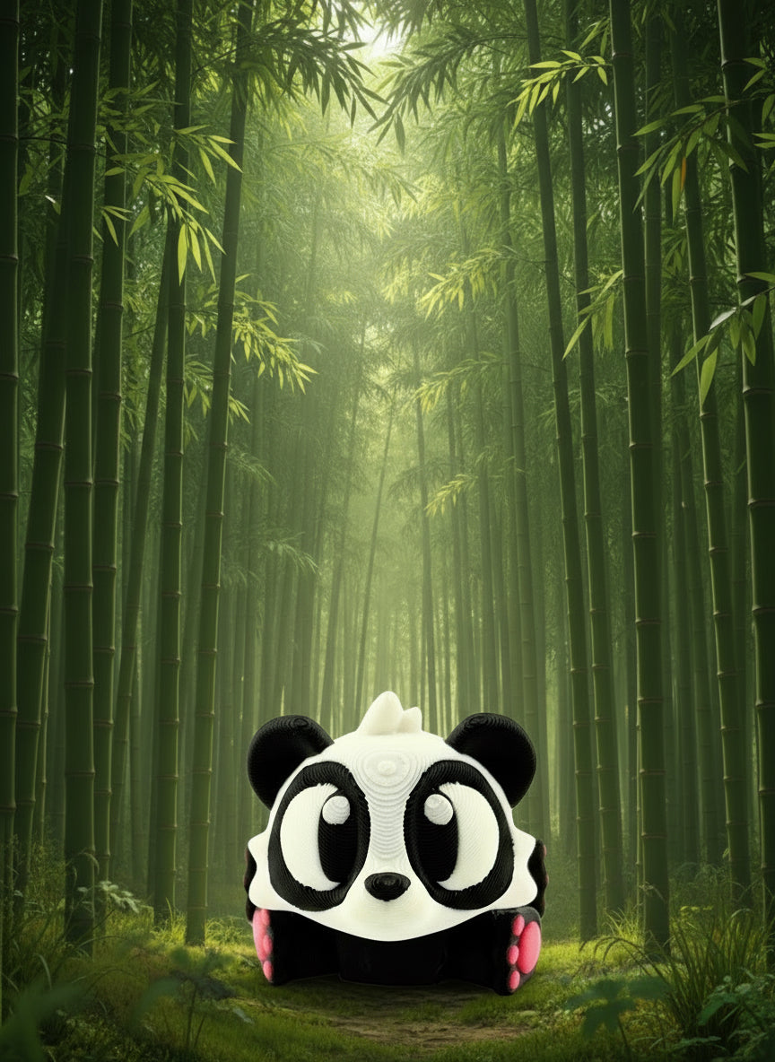 Miniature Articulated Panda