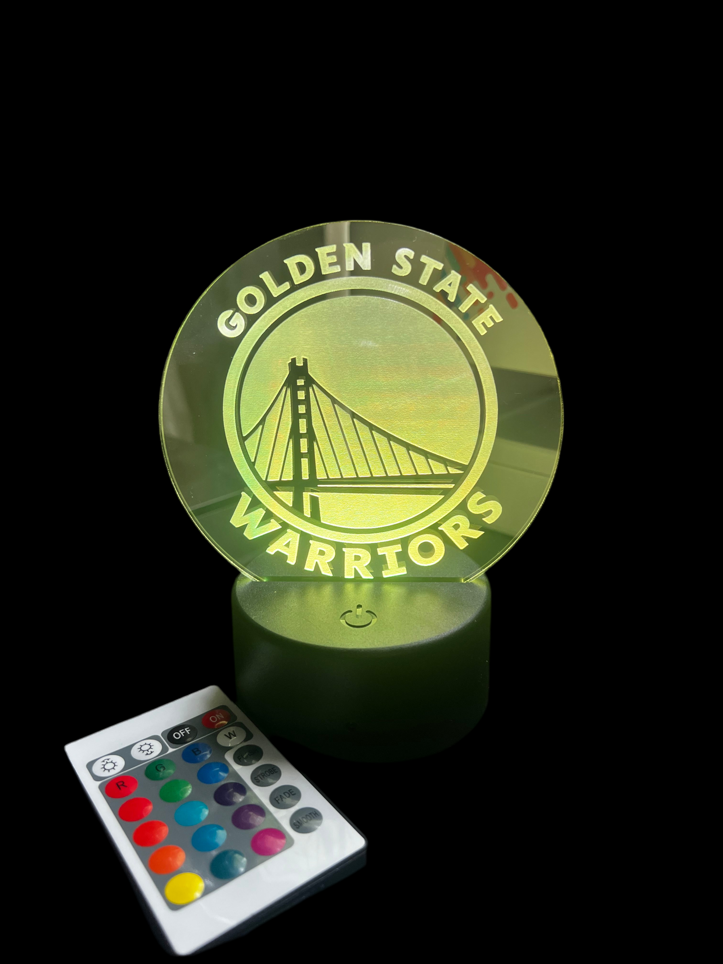 Golden State Warriors Acrylic LED Light