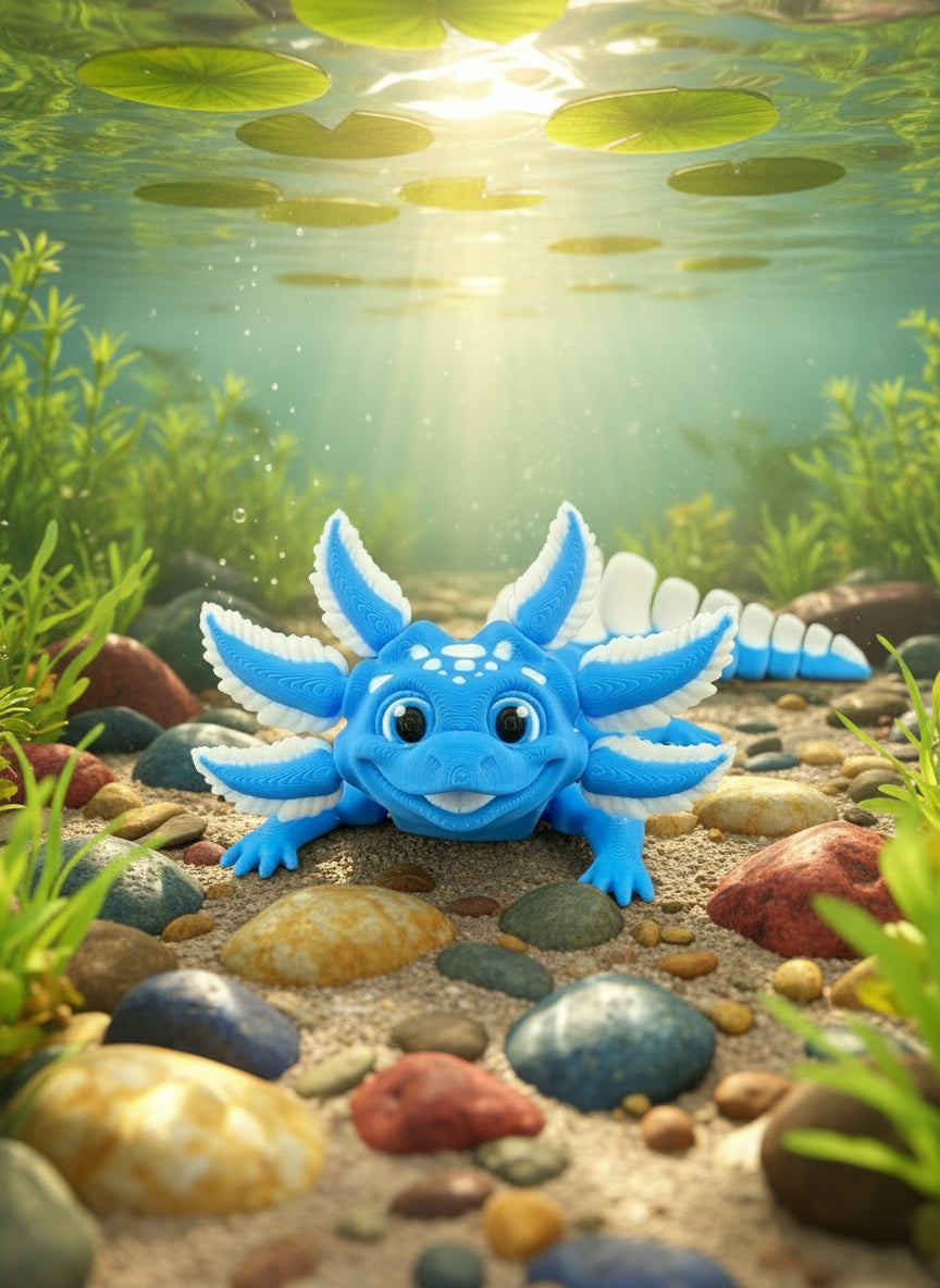 Ice Blue AxoLotl