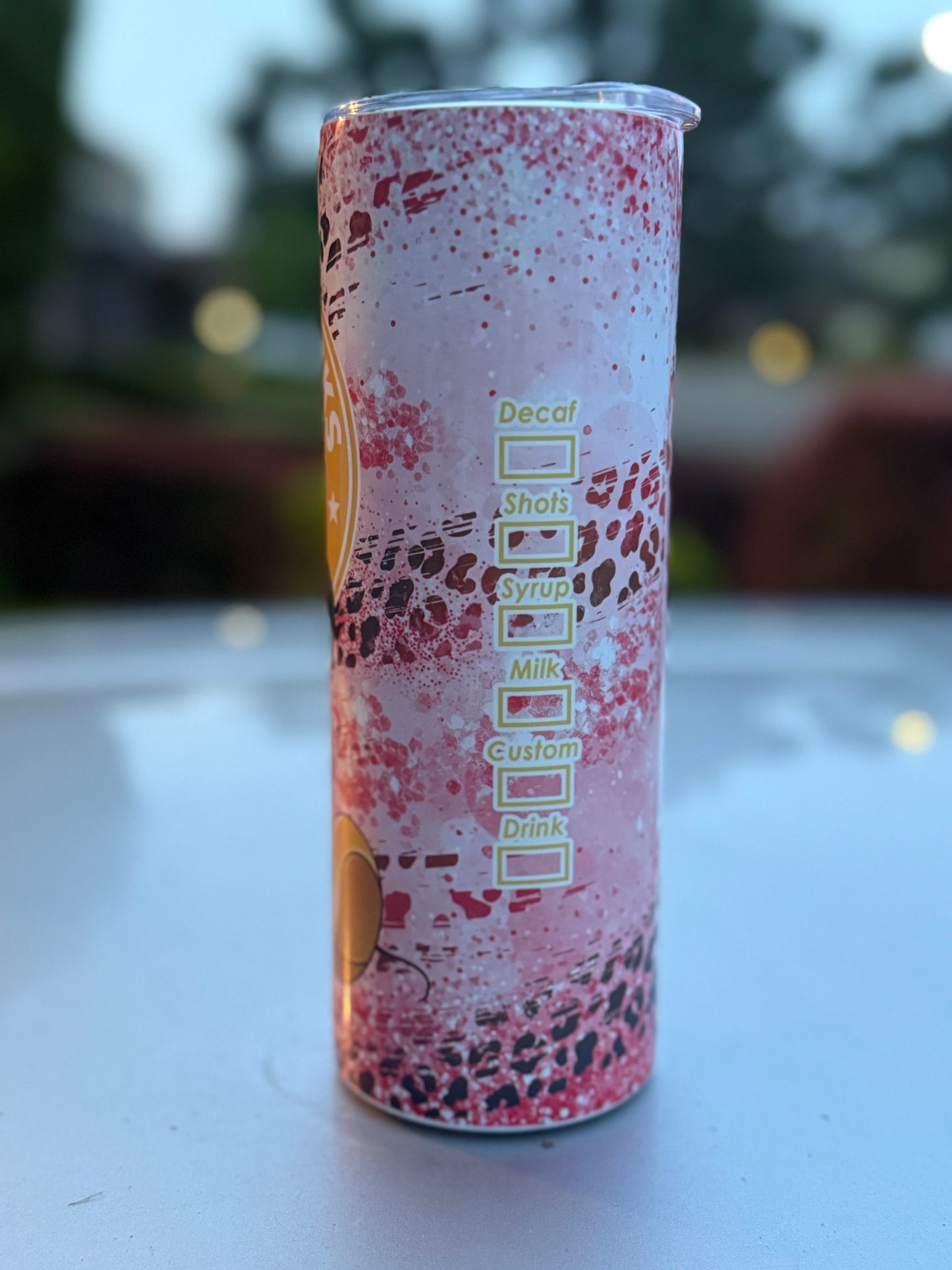 Mickey Mouse and Starbucks Inspired 20oz Tumbler