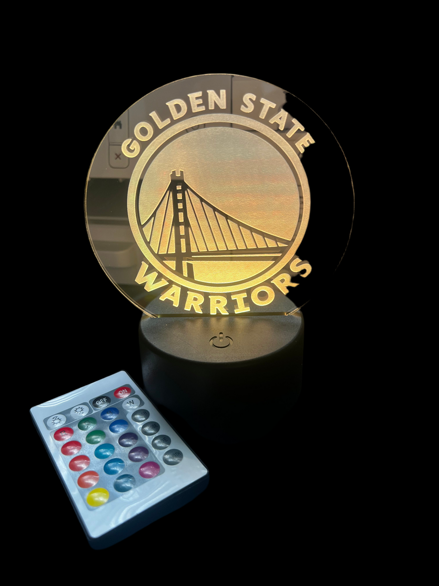 Golden State Warriors Acrylic LED Light