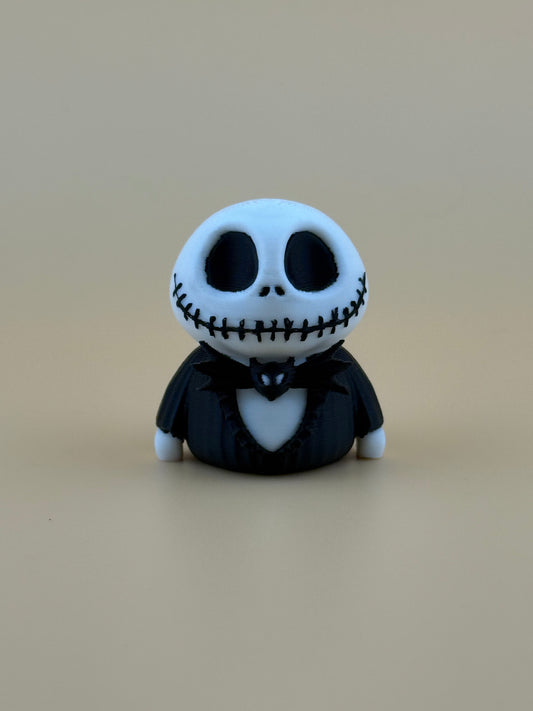 Miniature Jack Skellington Stands About 1.75” Tall