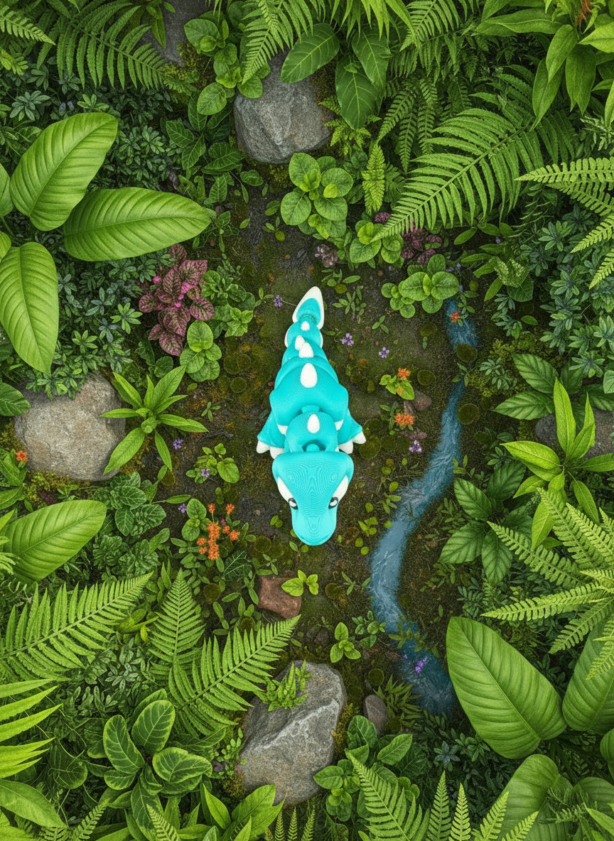 Miniature Articulated Baby T-Rex