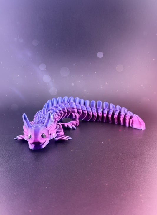 FlexoLotl (Purple and Blue Silk)