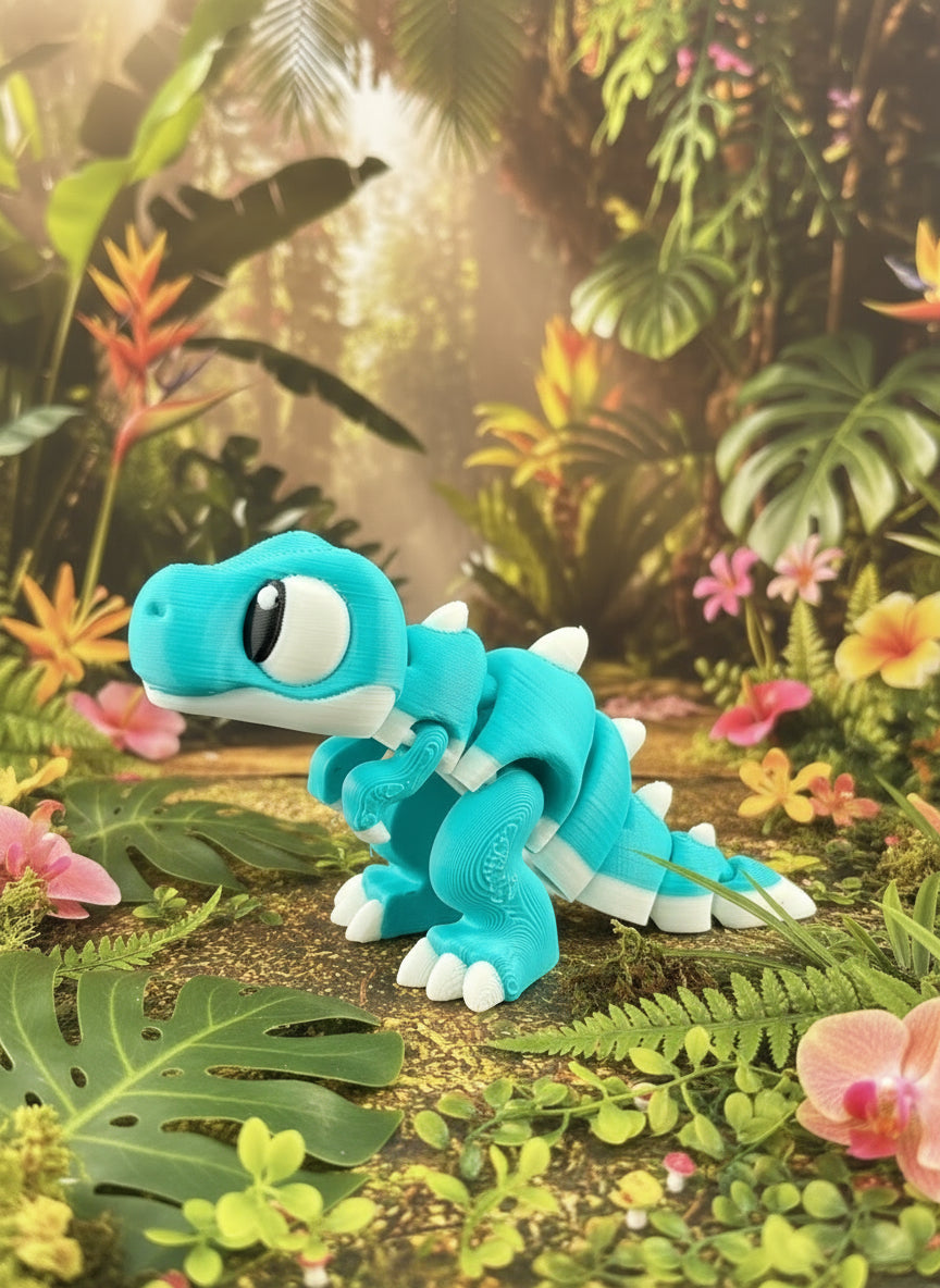 Miniature Articulated Baby T-Rex