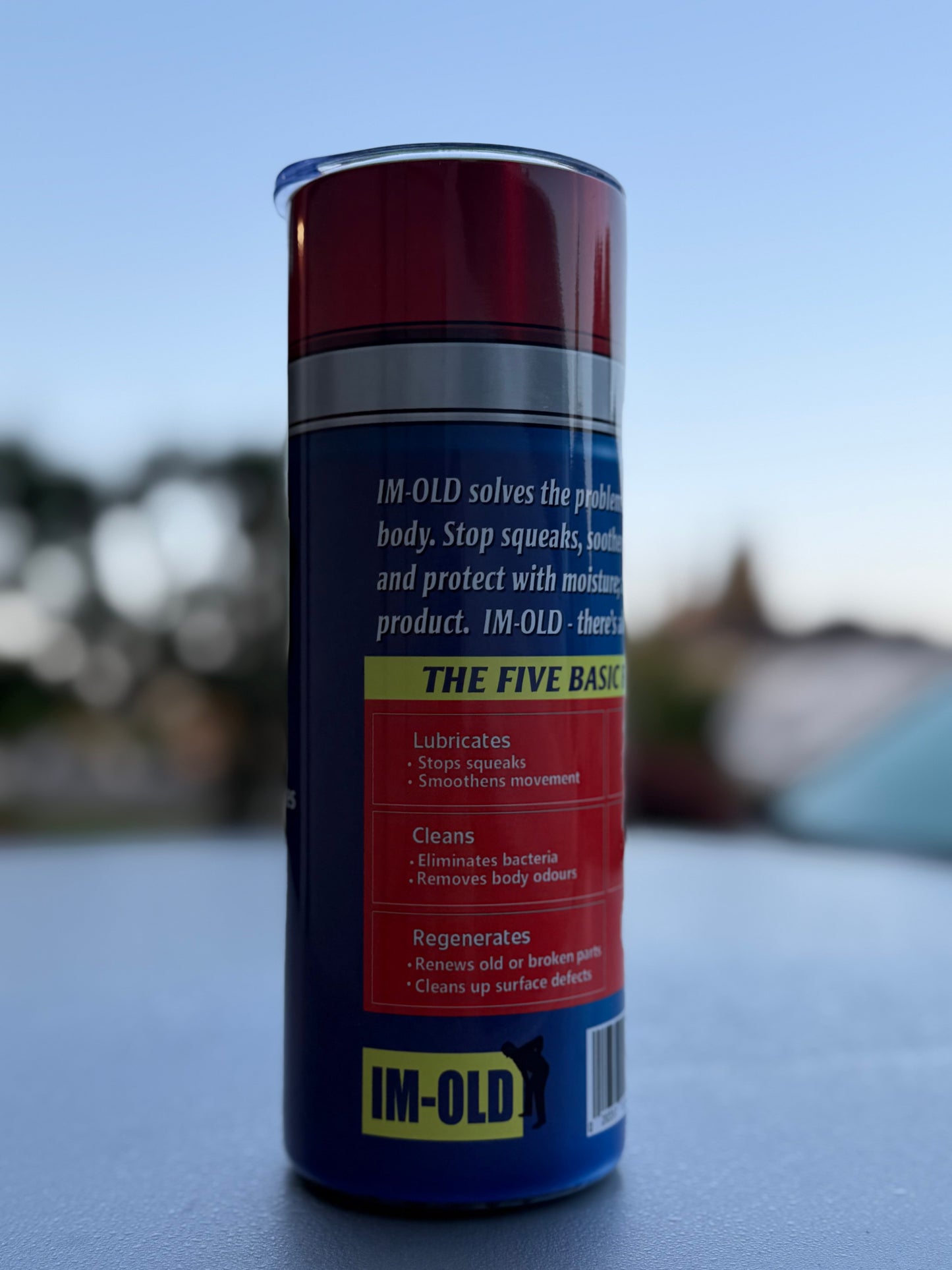 I’m-Old WD-40 style 20oz skinny tumbler great gift for anyone