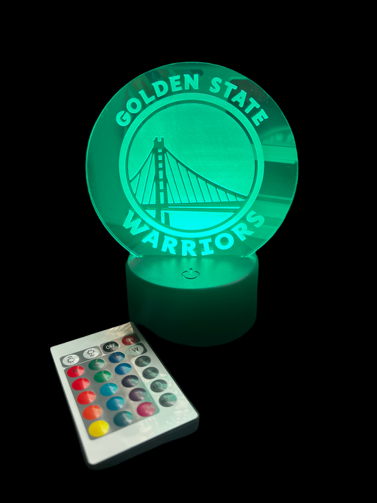Golden State Warriors Acrylic LED Light