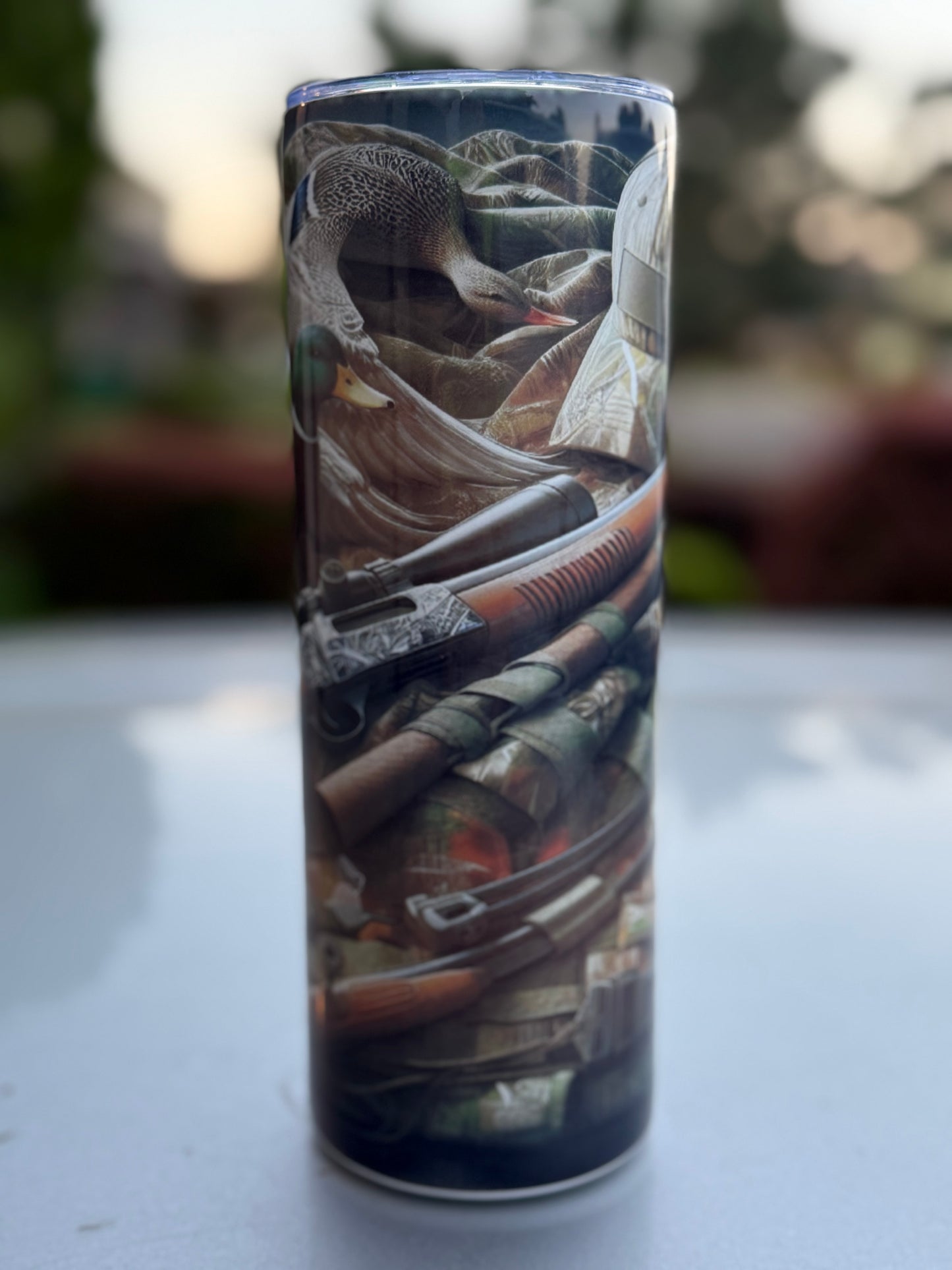Duck Hunt 20oz Skinny Tumbler