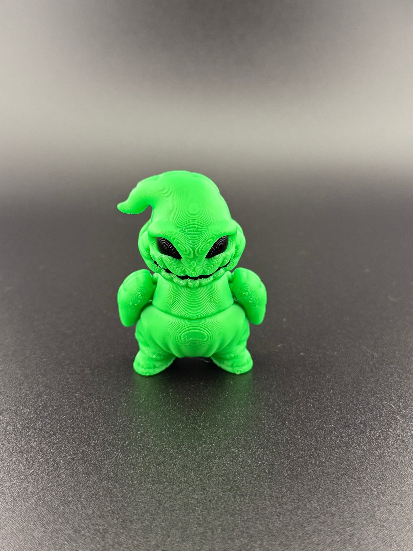 2.5” Miniature Articulated Oogie Boogie Toy or Desktop Decoration