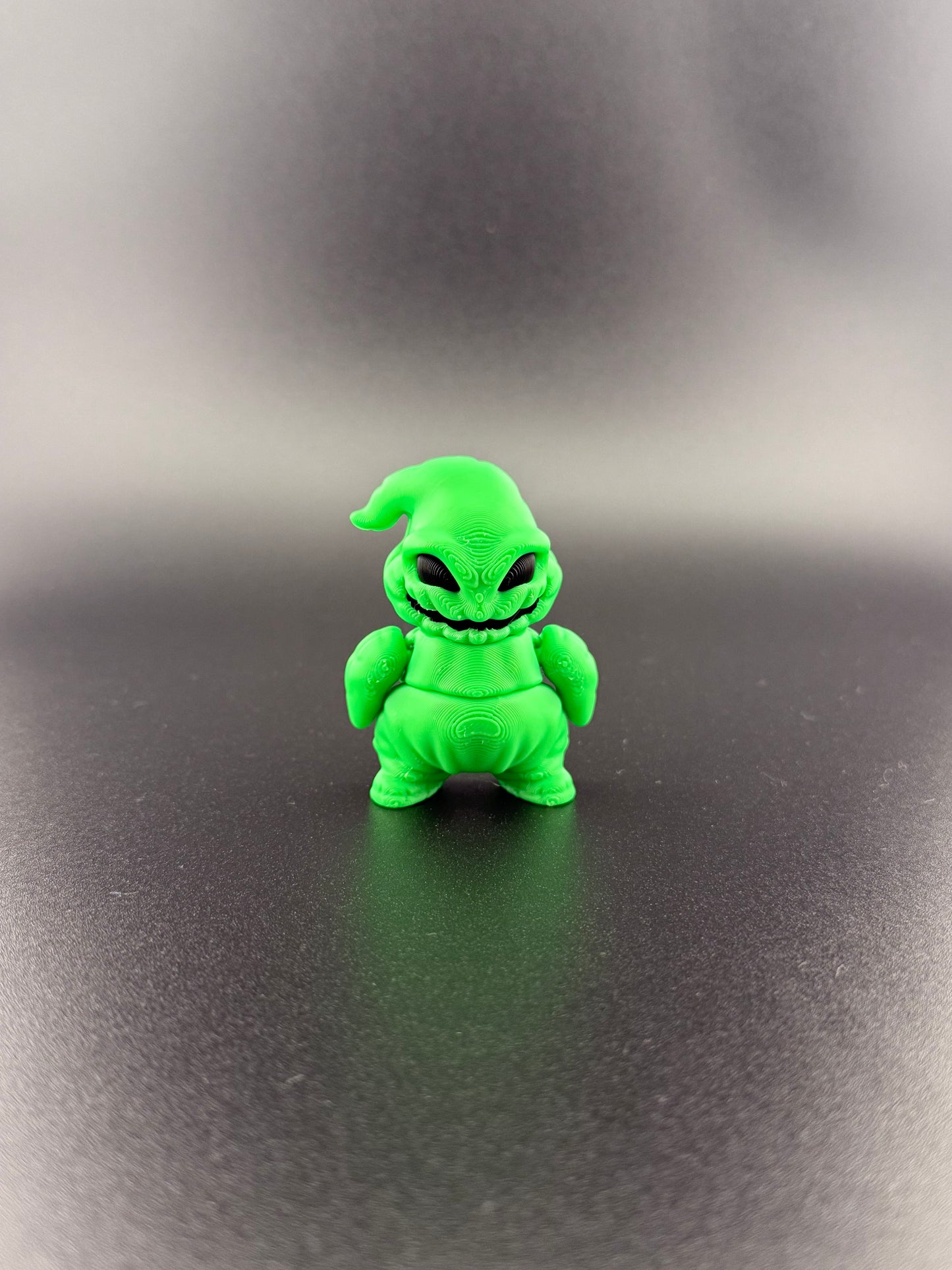 2.5” Miniature Articulated Oogie Boogie Toy or Desktop Decoration