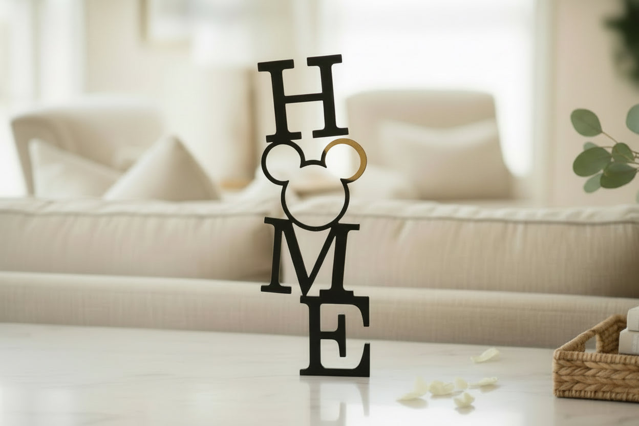 Disney Themed Home Sign