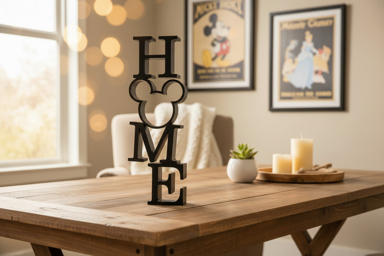 Disney Themed Home Sign