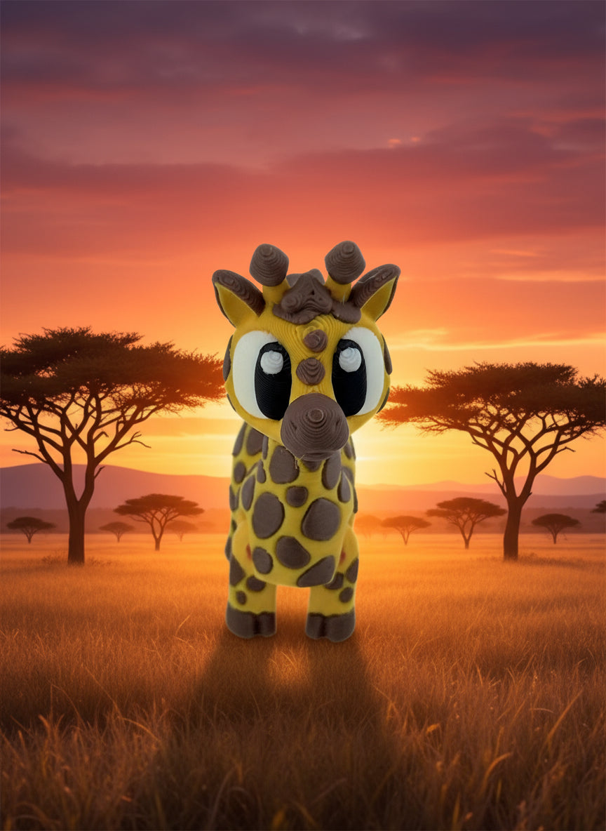 Miniature Articulated Giraffe