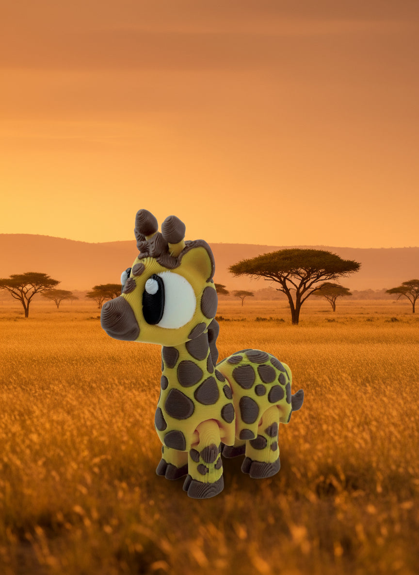 Miniature Articulated Giraffe