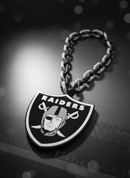 Las Vegas Raiders Oversized Fan Necklace