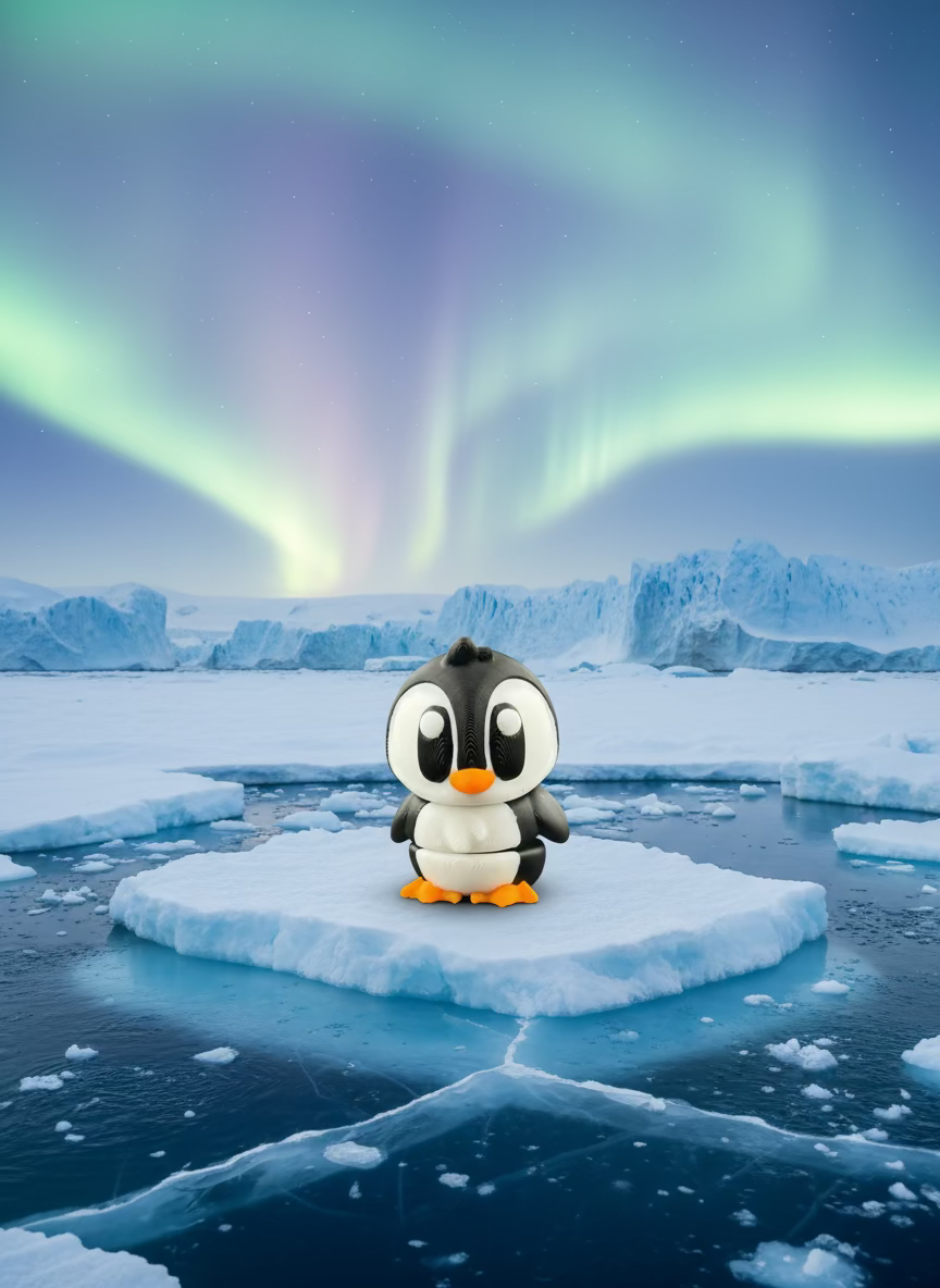 Miniature Articulated Penguins