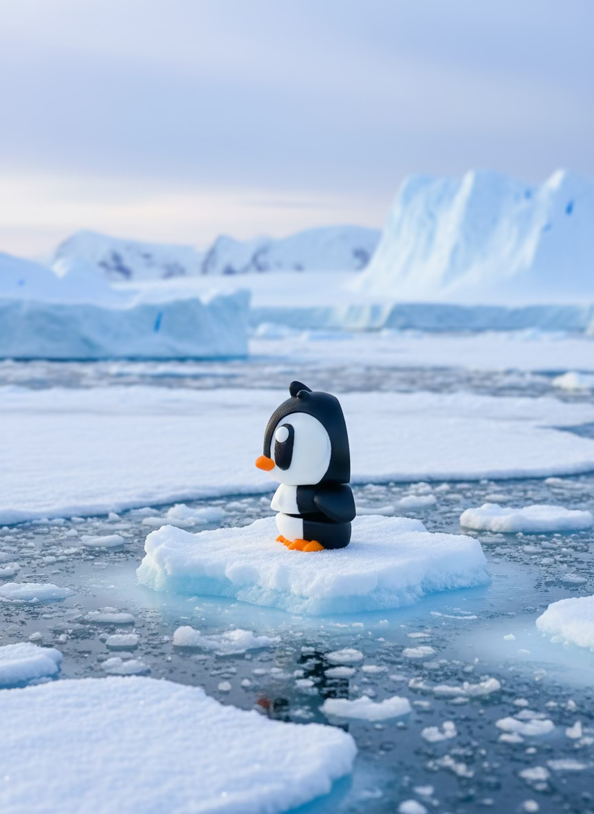 Miniature Articulated Penguins